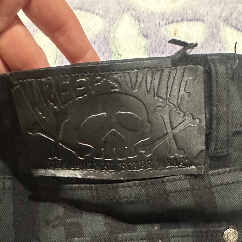 Kreepsville Black Striped Pants - Picture 8 of 8